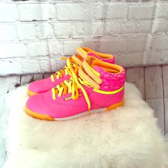 Reebok Shoes - Reebok sneakers, high top retro style